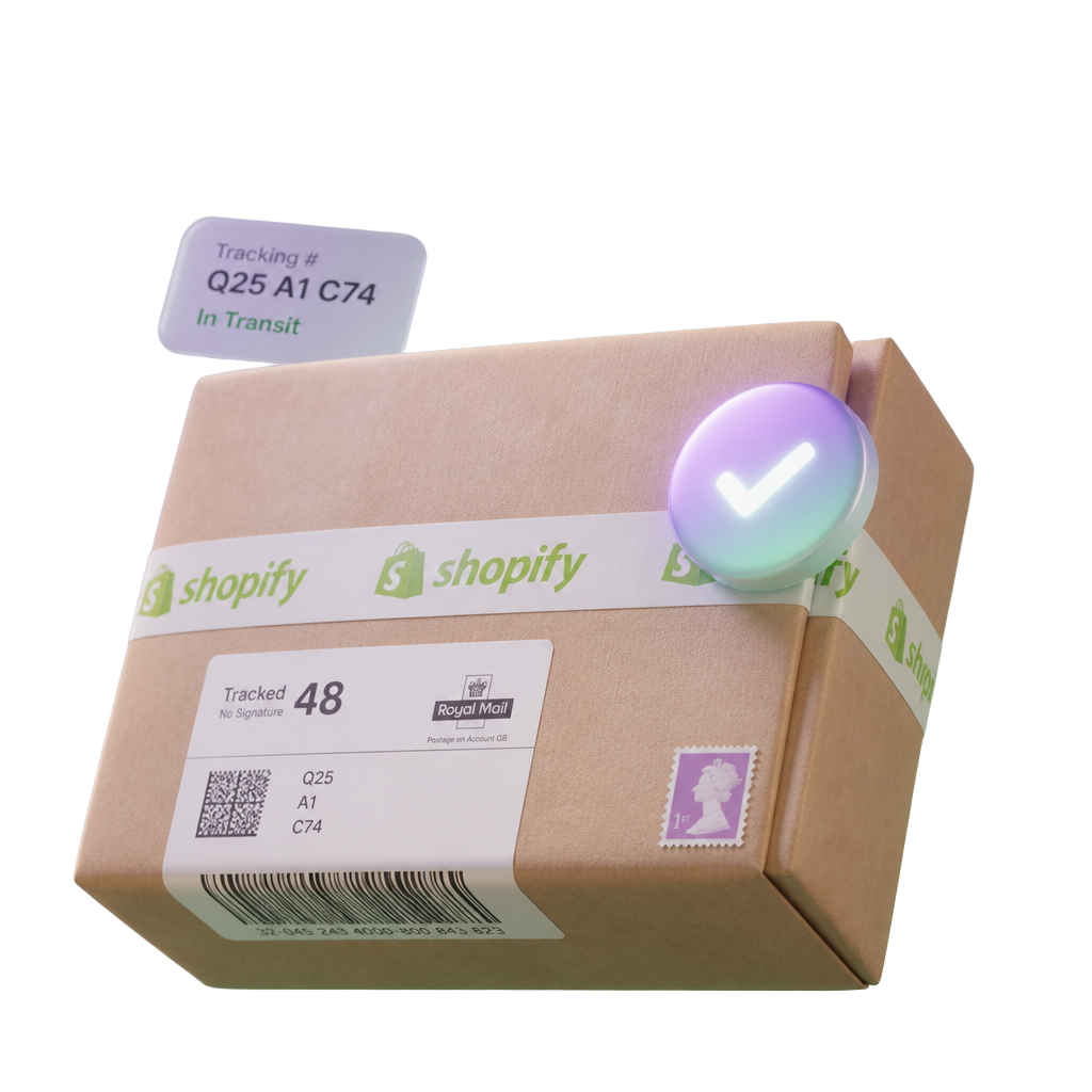 DropClicker parcel ready to ship